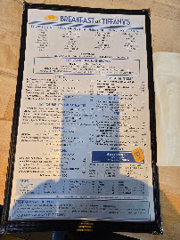 Breakfast At Tiffany's Menu Photo 1