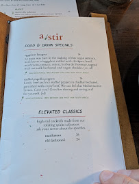 A/Stir Menu Photo 2
