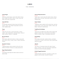 Havana Grill Menu Photo 4