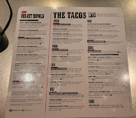 Velvet Taco Menu Photo 5