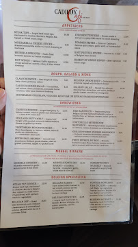 Cadieux Cafe Menu Photo 5