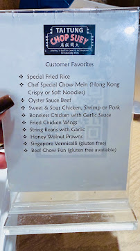 Tai Tung Restaurant Menu Photo 3