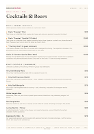 Grails Miami - Restaurant & Sports Bar Menu Photo 1