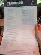 Yardbird Menu Photo 1