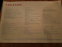 Lolinda Menu Photo 4