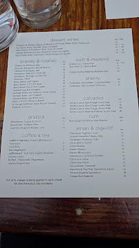 Foreign Cinema Menu Photo 1