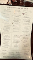 The Chicago Firehouse Restaurant Menu Photo 1