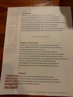 BoccaLupo Menu Photo 2