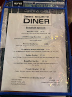Times Square Diner & Grill Menu Photo 2
