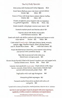 The Ivy Menu Photo 3