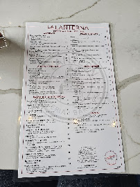La Lanterna Menu Photo 3