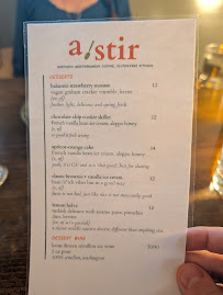 A/Stir Menu Photo 3