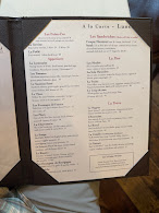 La Voile Menu Photo 1