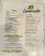Limoncello Miami Beach Menu Photo 4