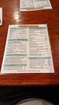 Mason Diner (Cafe Mason) Menu Photo 1