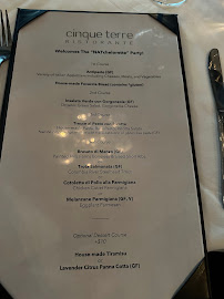 Cinque Terre Ristorante Menu Photo 3