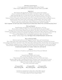 Gary Danko Menu Photo 1