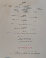 Dirt Candy Menu Photo 1