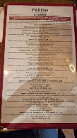 Parish Cafe & Bar Menu Photo 3