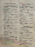Casa Adela Menu Photo 4