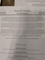 Manuel's Tavern Menu Photo 4