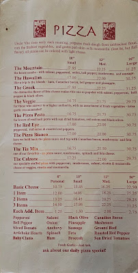 Uncle Vito's Pizza Menu Photo 3