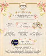 Kiki On The River Menu Photo 5