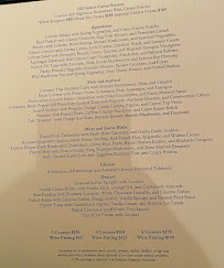 Gary Danko Menu Photo 4