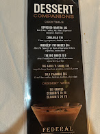 Federal American Grill Menu Photo 4
