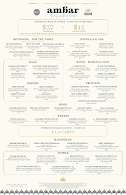 AMBAR Restaurant Menu Photo 4