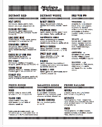 Michigan & Trumbull Menu Photo 1
