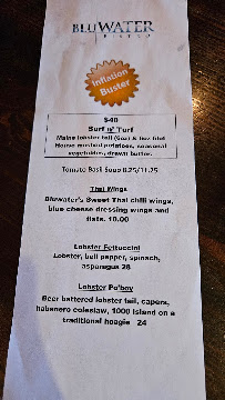 BluWater Bistro Menu Photo 4