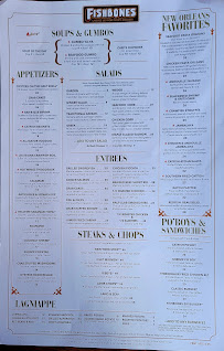 Fishbones - Greektown Detroit Menu Photo 1
