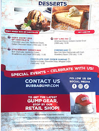 Bubba Gump Shrimp Co. Menu Photo 4