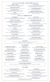 13 Coins Pioneer Square Menu Photo 1