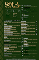 Sola Miami Beach Menu Photo 4
