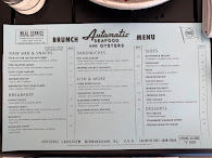 Automatic Seafood & Oysters Menu Photo 1