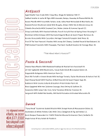 BoccaLupo Menu Photo 1