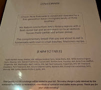 Cinque Terre Ristorante Menu Photo 2