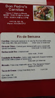 Carnitas Don Pedro Menu Photo 2