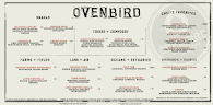 OvenBird Menu Photo 4