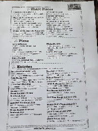 Luce Bar & Kitchen Menu Photo 3