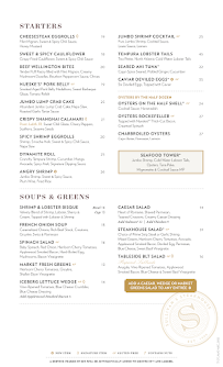 Sullivan's Steakhouse Menu Photo 1