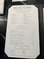 Bungalow Menu Photo 5