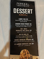 Federal American Grill Menu Photo 2