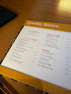 Quality Bistro Menu Photo 1