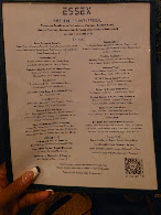 Essex Menu Photo 1