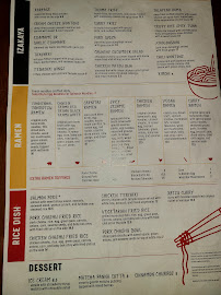 Tajima Ramen Convoy Menu Photo 3