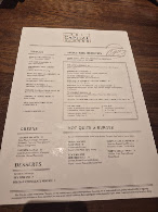 The Capital Burger Menu Photo 3