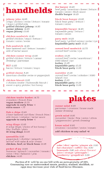Honest John's Menu Photo 1